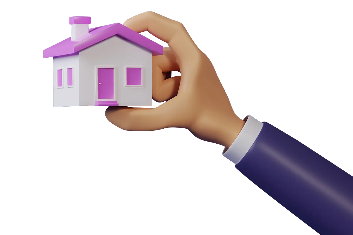 Profissionais da Adaix assessorando clientes na venda de uma casa, garantindo um processo seguro e eficiente.